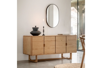 Gallery Direct Craft Natural Oak Large Sideboard
