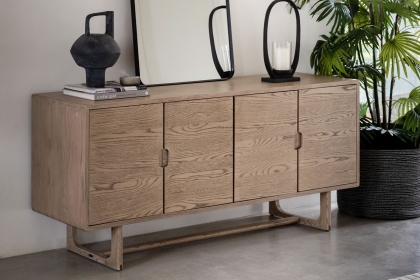 Gallery Direct Craft Smoked Oak Large Sideboard