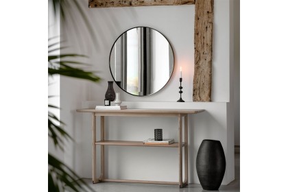 Gallery Direct Craft Smoked Oak Console Table