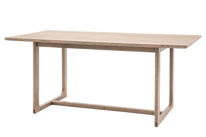 Gallery Direct Craft Smoked Oak Dining Table