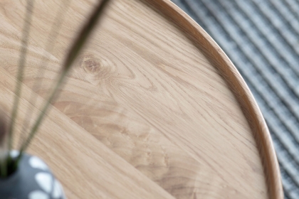 Gallery Direct Kingham Oak Round Coffee Table