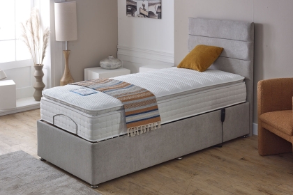 Adjust-A-Bed Gel-Flex Pillowtop Electric Adjustable Divan Bed