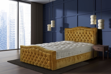 Adjust-A-Bed Natural 7000 Electric Adjustable Divan Bed with Lifestyle Base