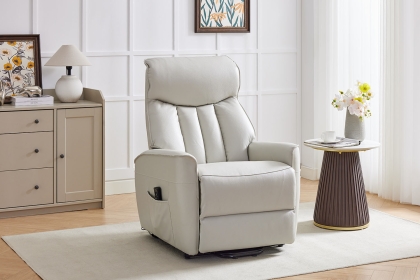 Barcelona Leather Match Riser Recliner Chair Barcelona Leather Match Riser Recliner Chair