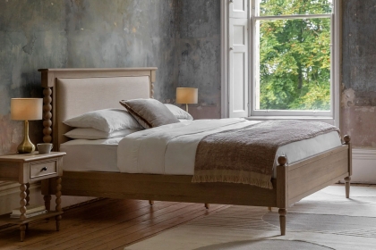Gallery Direct Artisan Limewash Oak Bed Frame