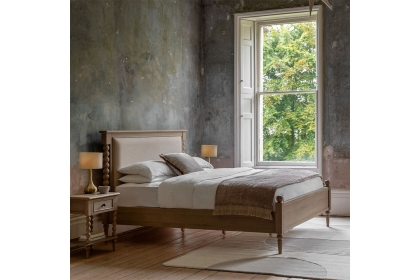 Gallery Direct Artisan Limewash Oak Bed Frame