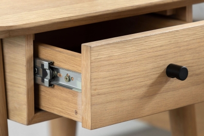 Gallery Direct Hatfield Natural Oak Bedside Table