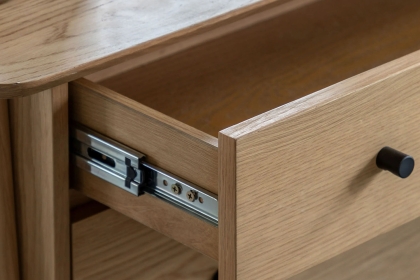 Gallery Direct Hatfield Natural Oak 3 Drawer Chest of Drawers