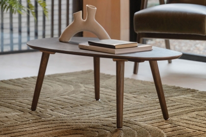 Gallery Direct Hatfield Smoked Oak Coffee Table