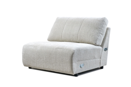 Opulent Fabric Modular Armless Unit Opulent Fabric Modular Armless Unit