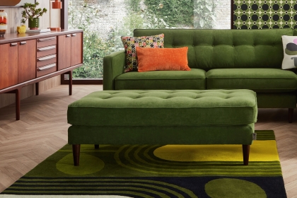 Orla Kiely Ebben Footstool