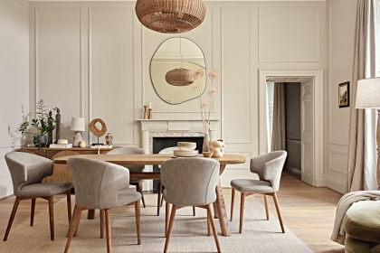 Austin Warm Oak 200cm Dining Table