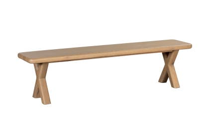 Flynn Natural Oak 180cm Dining Bench