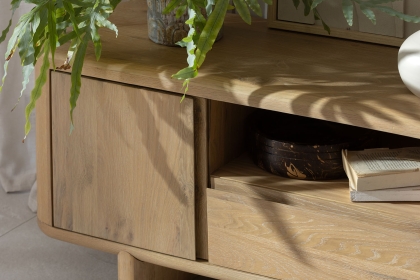 Flynn Natural Oak TV Unit