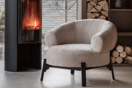 Gallery Direct Ardo Armchair in Cream