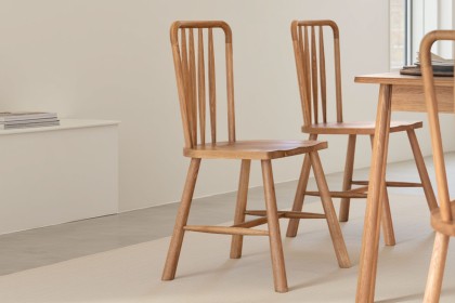 Gallery Direct Wycombe Oak Dining Chairs (Pair)