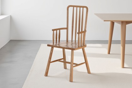 Gallery Direct Wycombe Oak Carver Dining Chair
