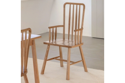 Gallery Direct Wycombe Oak Carver Dining Chair