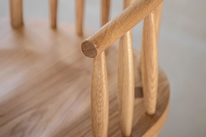 Gallery Direct Wycombe Oak Carver Dining Chair