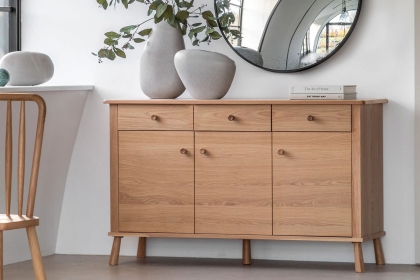 Gallery Direct Wycombe Oak Large Sideboard
