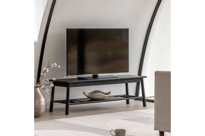 Gallery Direct Wycombe Black Oak TV Media Unit
