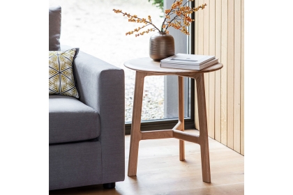 Gallery Direct Madrid Side Table in Oak