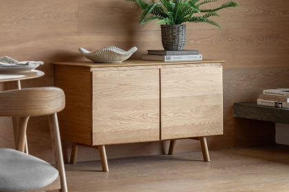 Gallery Direct Madrid Sideboard in Oak