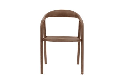 Gallery Direct Madrid Wooden Dining Chair in Walnut (Pair)