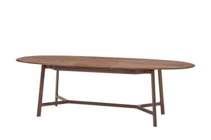 Gallery Direct Madrid Extending Dining Table in Walnut
