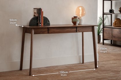 Gallery Direct Madrid 1 Drawer Desk in Oak Gallery Direct Madrid 1 Drawer Desk in Oak
