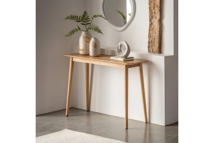 Gallery Direct Milano Oak Console Table