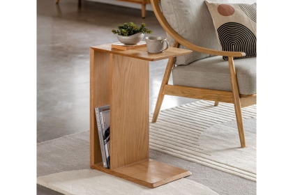 Gallery Direct Milano Oak Supper Table