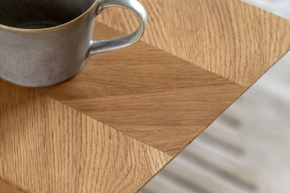 Gallery Direct Milano Oak Supper Table