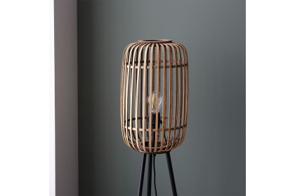 Gallery Direct Mathias Floor Light Natural Bamboo