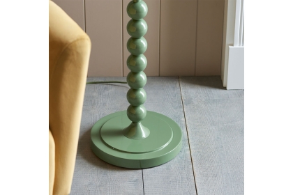 Gallery Direct Higgledy Floor Lamp Base Gloss Cotswold Green