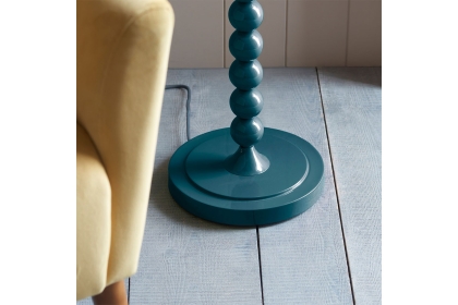Gallery Direct Higgledy Floor Lamp Base Gloss Marlin Blue Paint