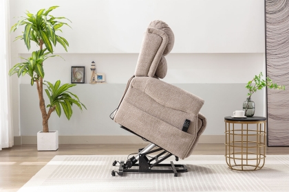 Luxembourg Fabric Riser Recliner Chair