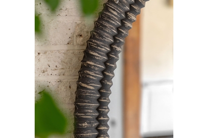 Gallery Direct Pimlico Arch Leaner Black Wash 770x1700mm Gallery Direct Pimlico Arch Leaner Black Wash 770x1700mm