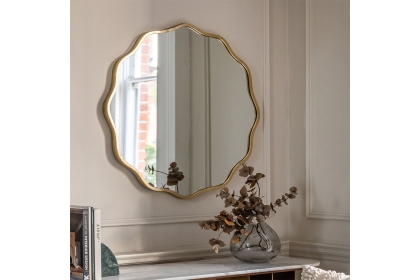 Gallery Direct Sloane Round Mirror 820mm Gallery Direct Sloane Round Mirror 820mm