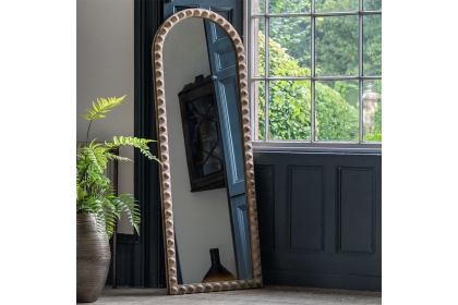 Gallery Direct Millbrook Arch Leaner Mirror 600x1700mm
