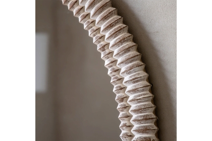 Gallery Direct Pimlico Arch Overmantle White Wash 1200x1000mm Gallery Direct Pimlico Arch Overmantle White Wash 1200x1000mm