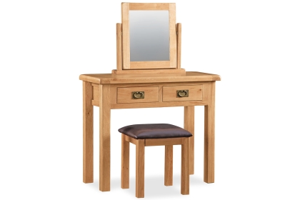 Salisbury Waxed Premium Oak Dressing Table