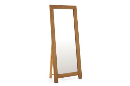 Salisbury Waxed Premium Oak Cheval Mirror