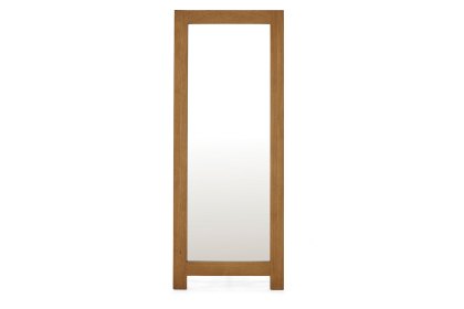 Salisbury Waxed Premium Oak Cheval Mirror