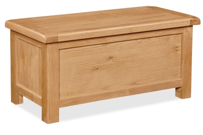 Salisbury Waxed Premium Oak Storage Box