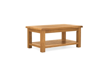 Salisbury Waxed Premium Oak Large Coffee Table