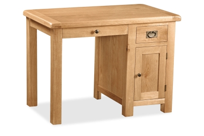 Salisbury Waxed Premium Oak Single Desk