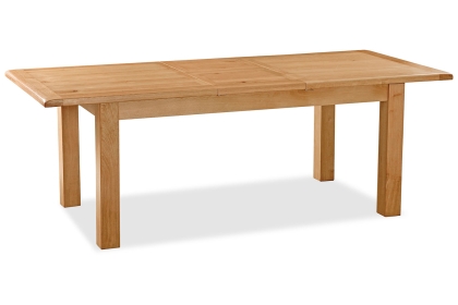 Salisbury Waxed Premium Oak Small Extending Dining Table