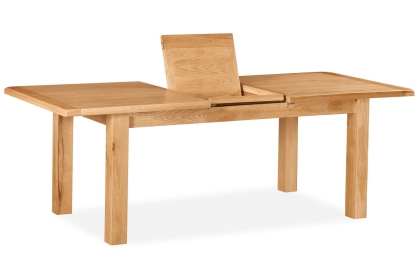 Salisbury Waxed Premium Oak Large Extending Dining Table