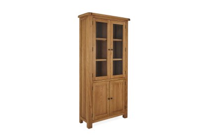 Salisbury Waxed Premium Oak Display Cabinet Salisbury Waxed Premium Oak Display Cabinet
